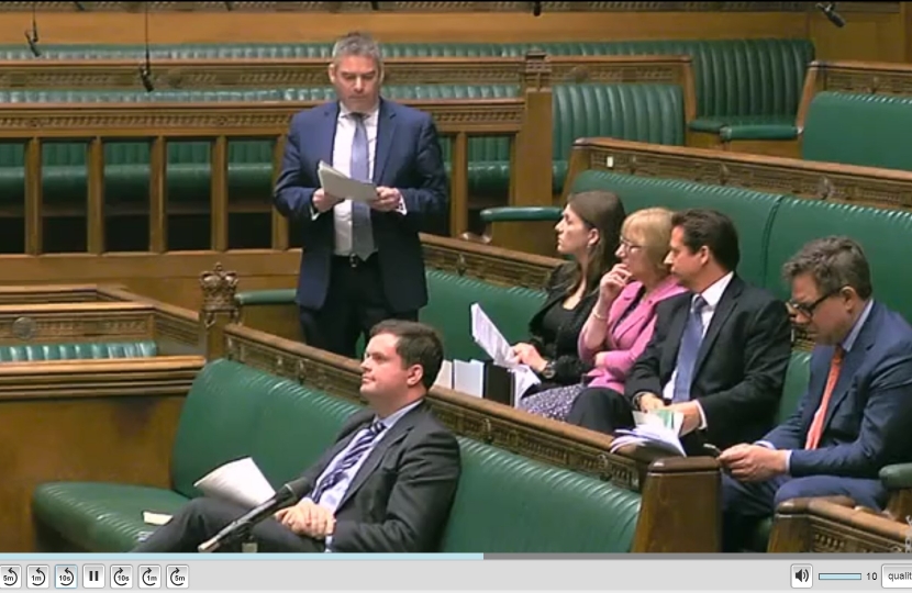 Craig in Parliament