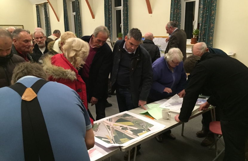 Craig at a HS2 information event